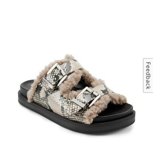 AEROSOLES OLIVIA SLIDE SANDAL SZ 10